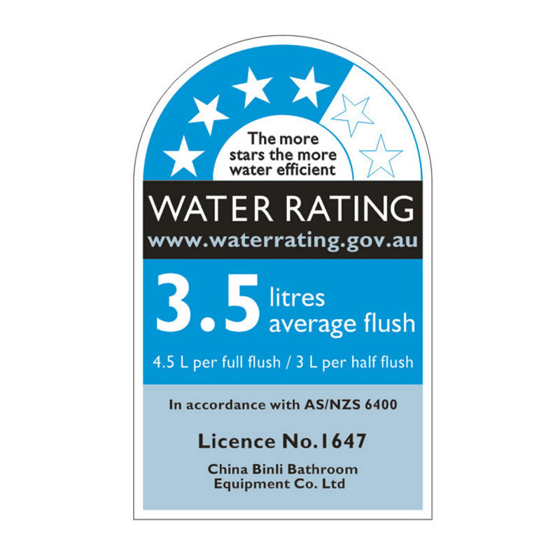 WATER RATING