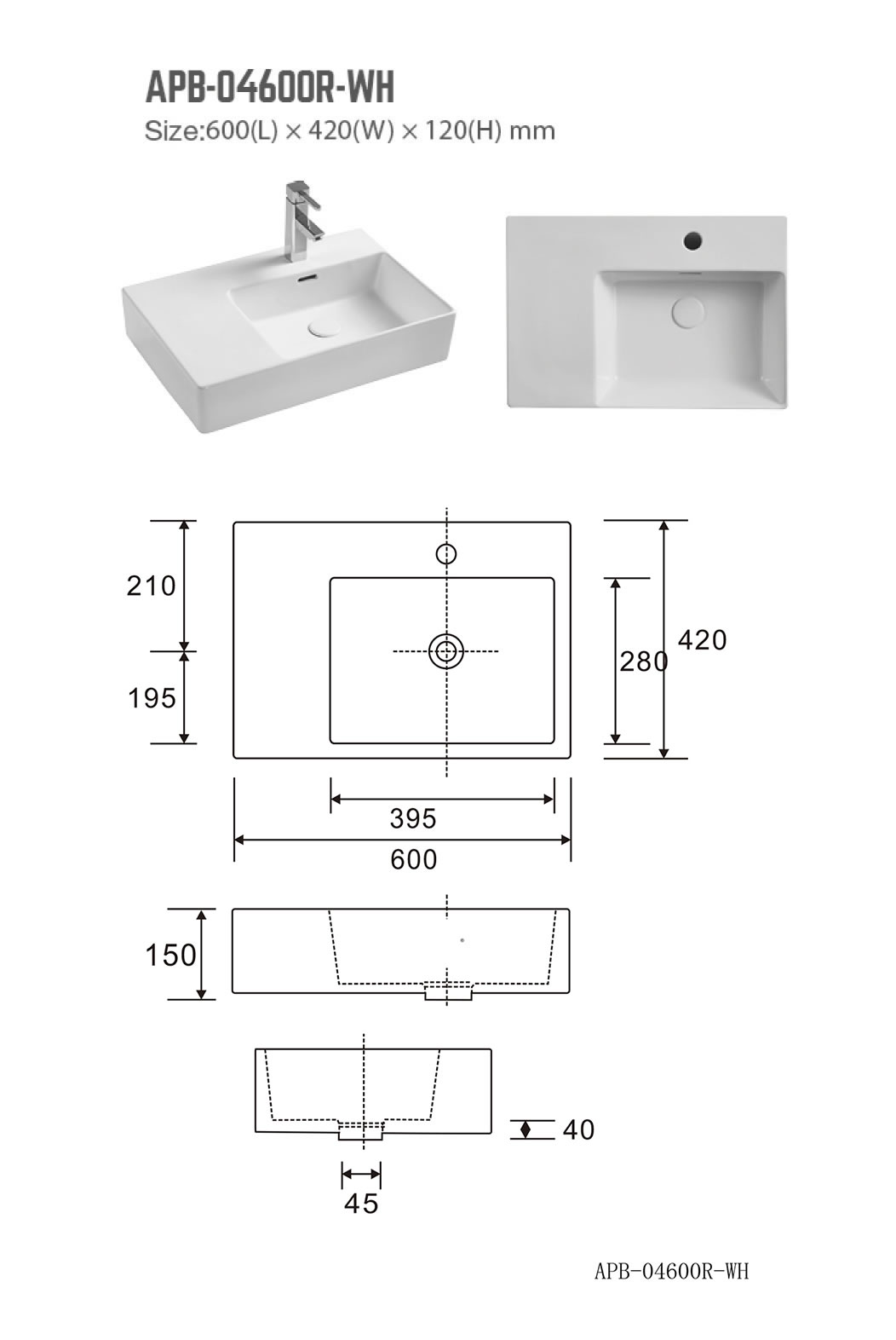 APB-04600R-WH